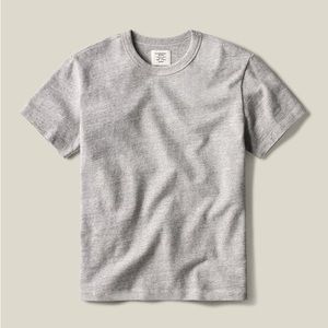 FIELD-SPEC COTTON HEAVY TEE in SPECKLE GREY